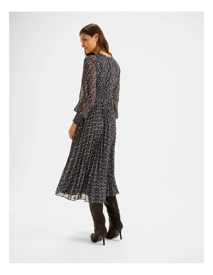 Mariner Midi Dress in Ink image 2