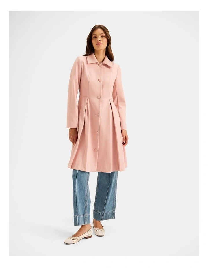 Bettina Coat in Soft Pink image 1
