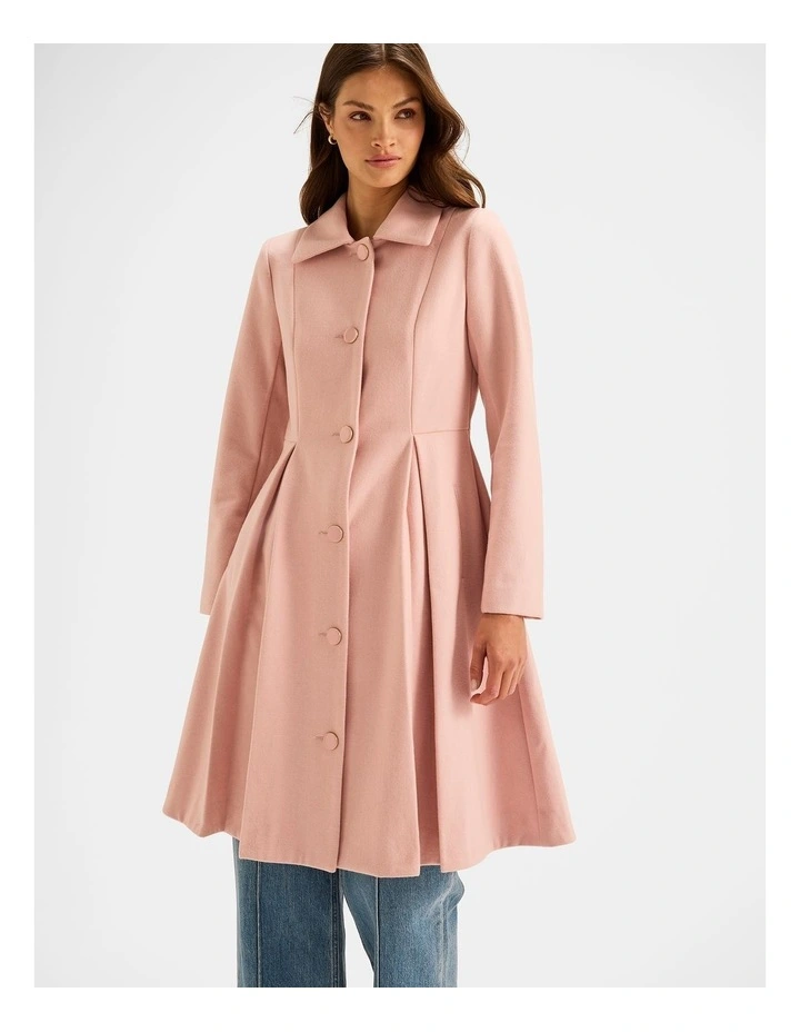 Bettina Coat in Soft Pink image 6