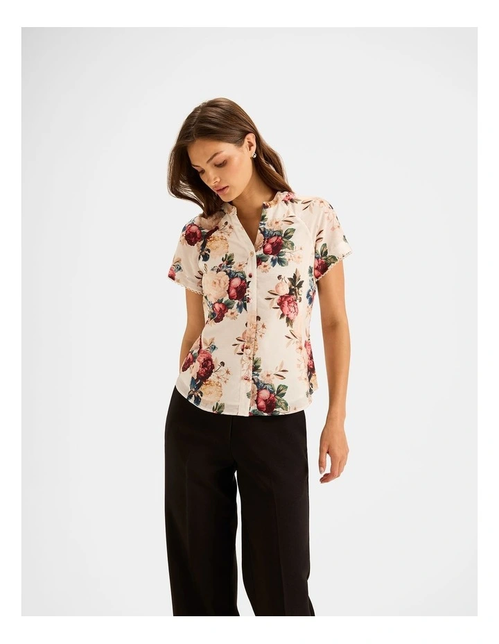 Winter Garden Shirt in Ivory image 5