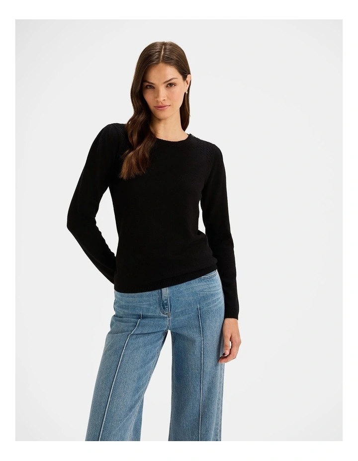 Ayr Jumper in Black image 1