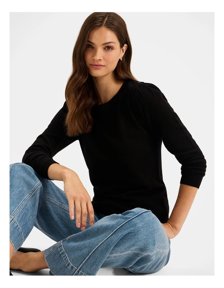 Ayr Jumper in Black image 3