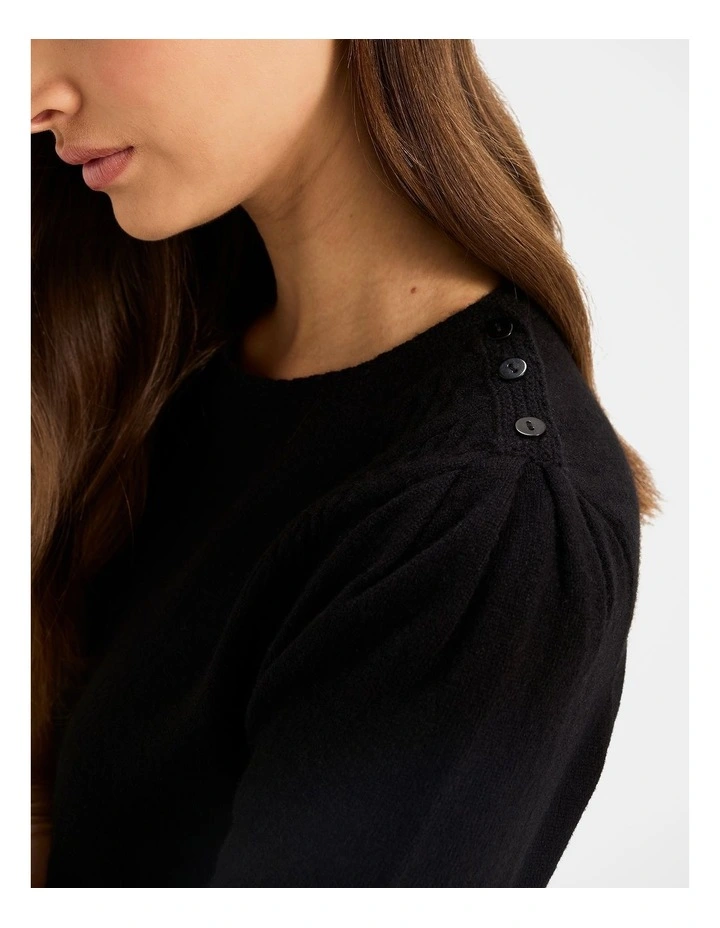 Ayr Jumper in Black image 4
