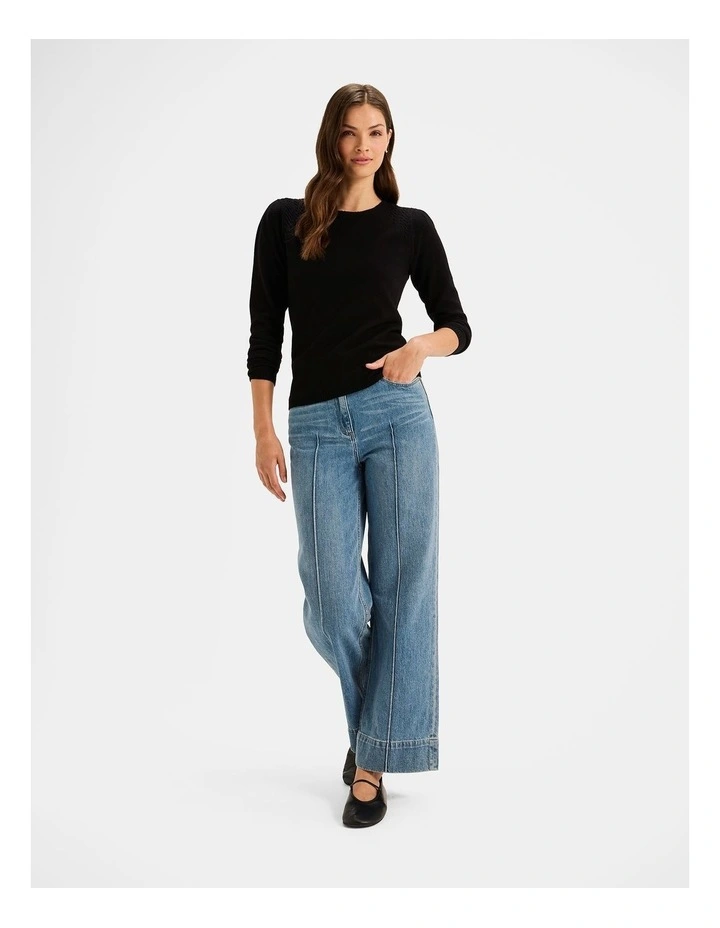 Ayr Jumper in Black image 6