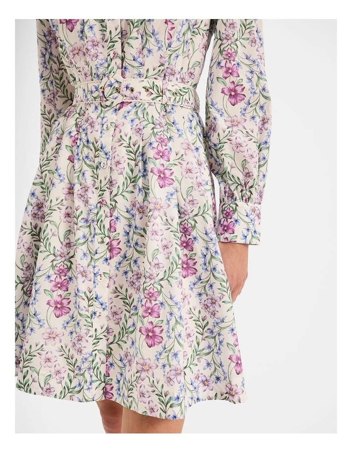 Abbey Mini Dress in Ivory image 5