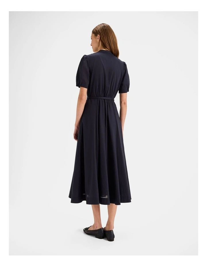 Martina Shirt Dress in Ink image 2