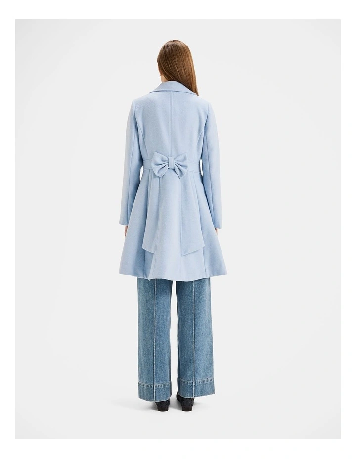 Coco Coat in Silver Blue image 2