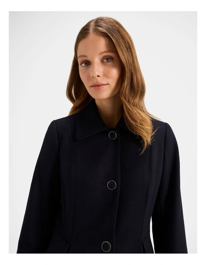 Bettina Coat in Ink image 5