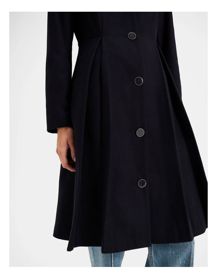 Bettina Coat in Ink image 6