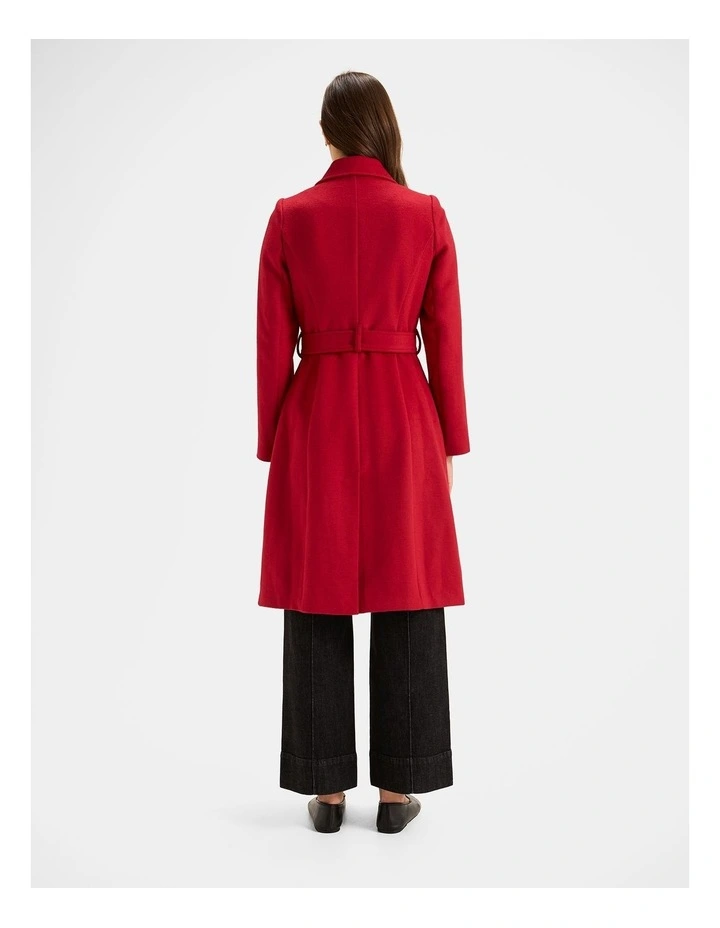 Ingrid Coat in Rouge image 2
