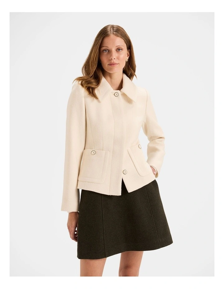 Anna Jacket in Winter White image 1