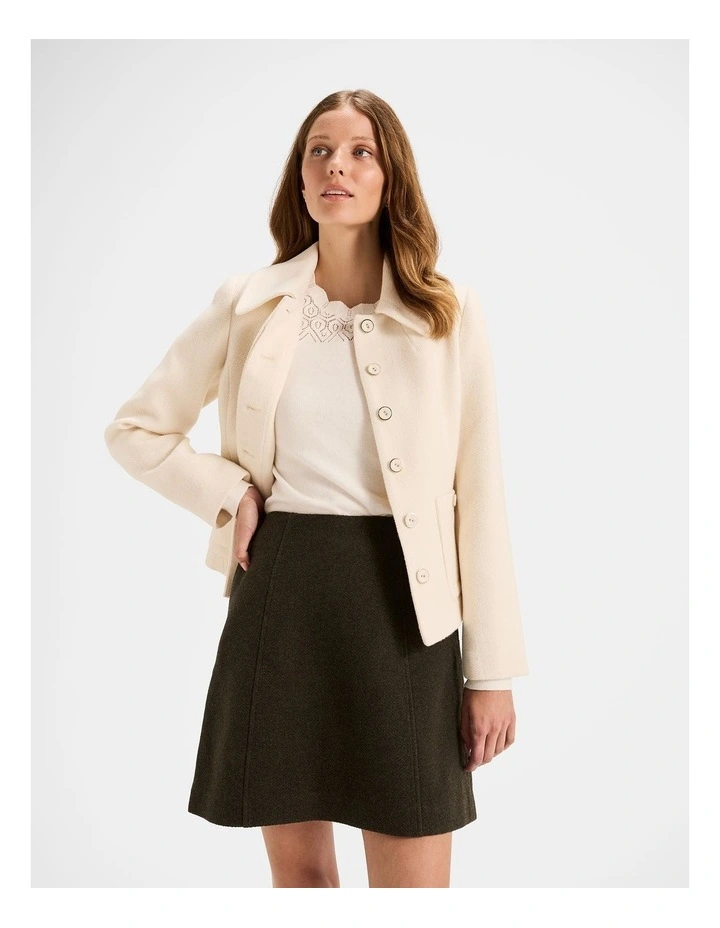 Anna Jacket in Winter White image 3