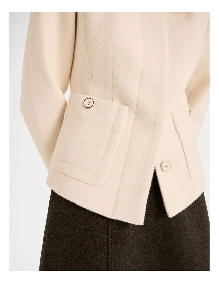 Anna Jacket in Winter White image 6