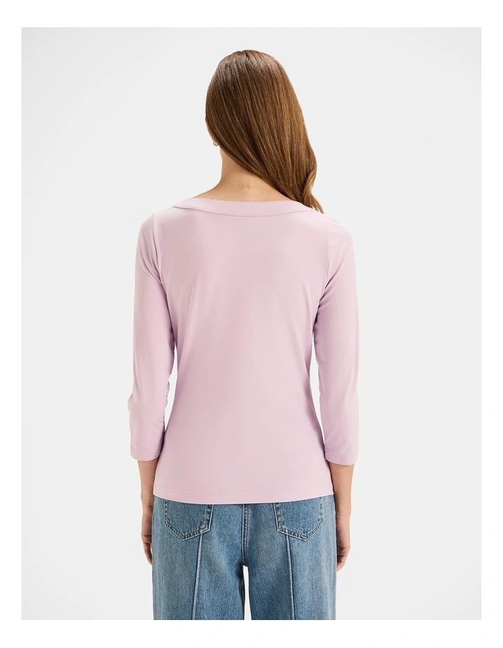 Juliette Top in Lilac image 2