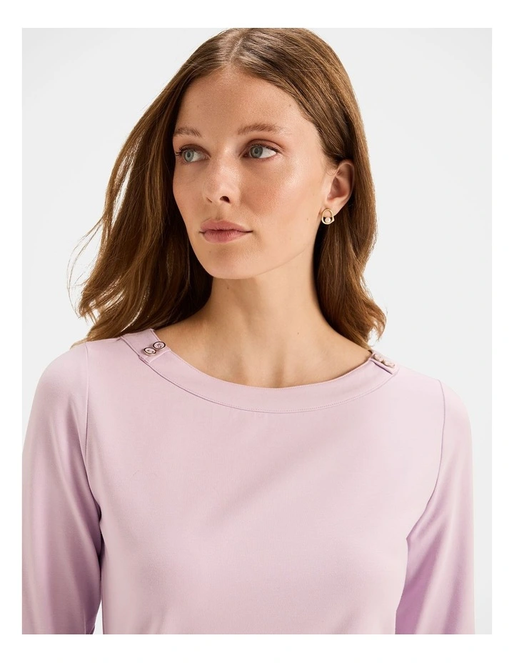 Juliette Top in Lilac image 4