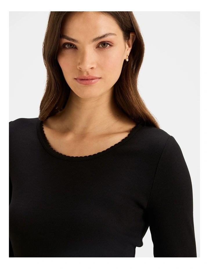Gianna Top in Black image 3
