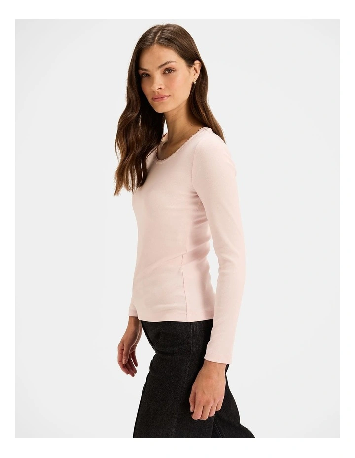 Gianna Top in Blush image 5