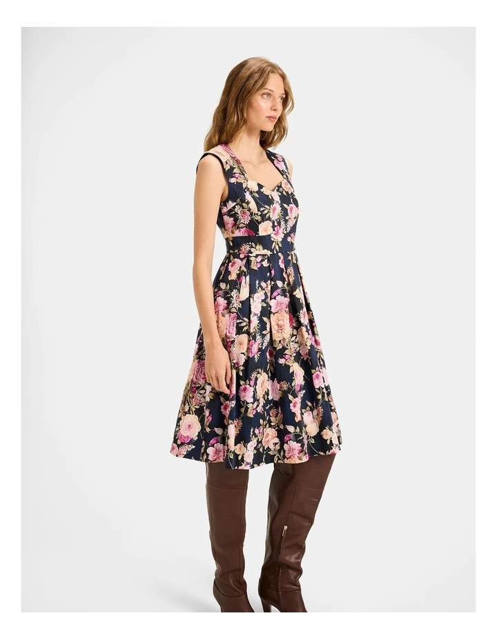 Aurora Dress in Navy image 3