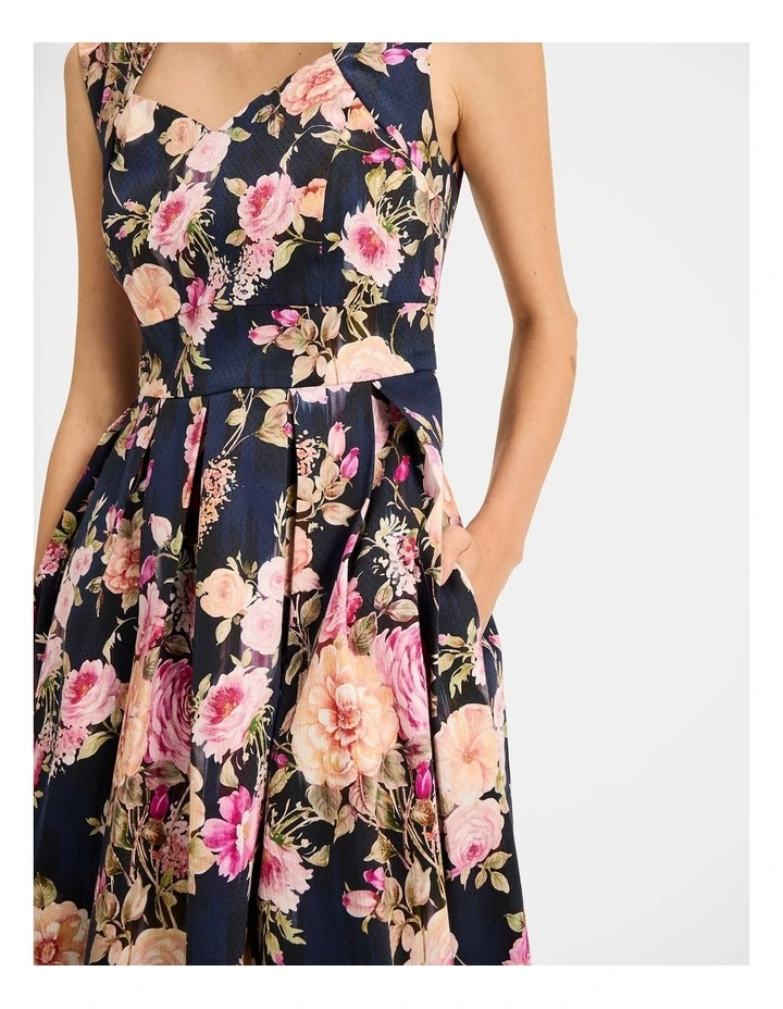 Aurora Dress in Navy image 5