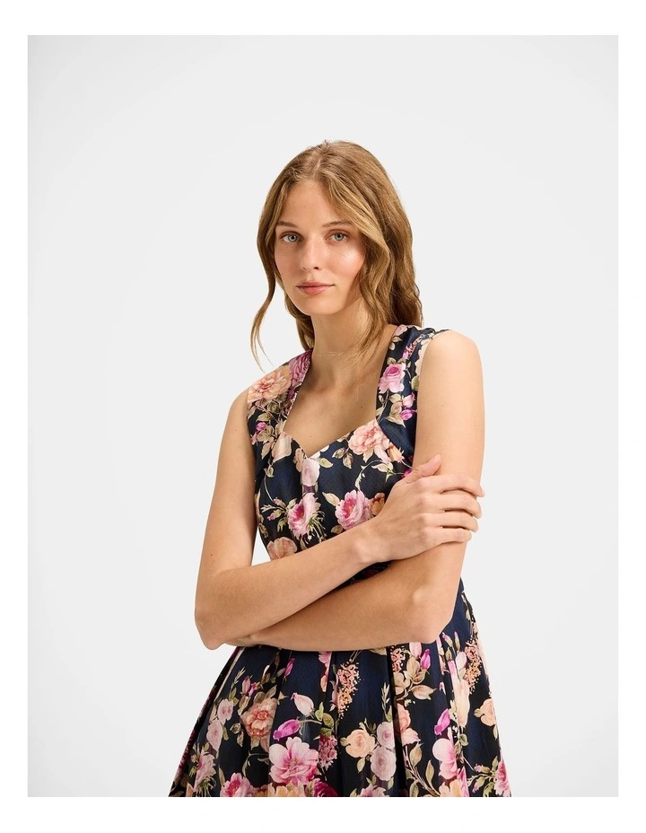 Aurora Dress in Navy image 6