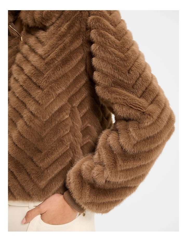 Susannah Jacket in Brown image 3