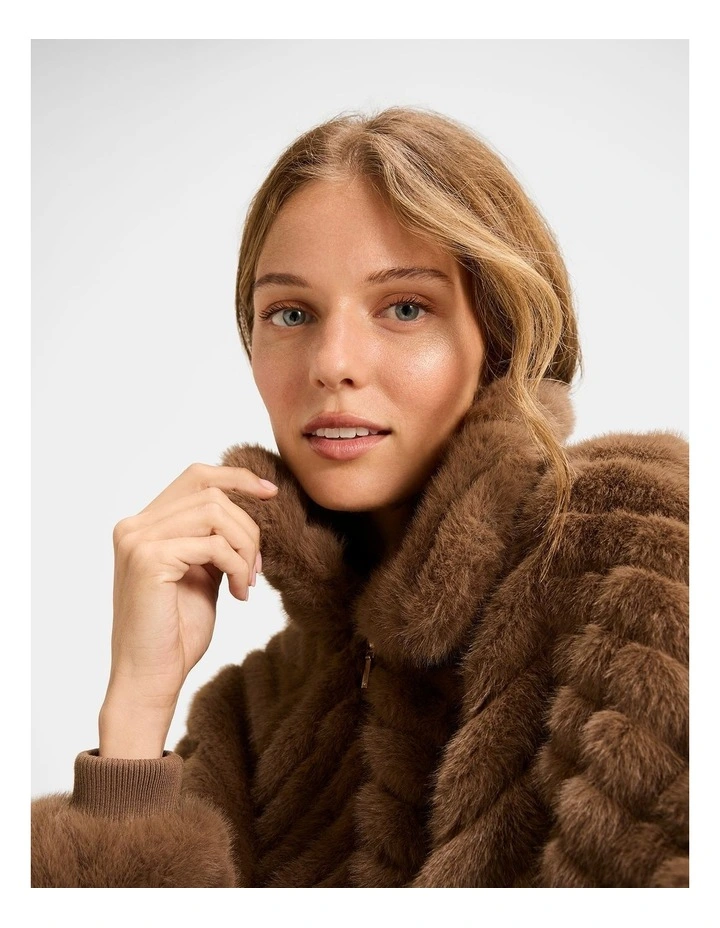 Susannah Jacket in Brown image 4