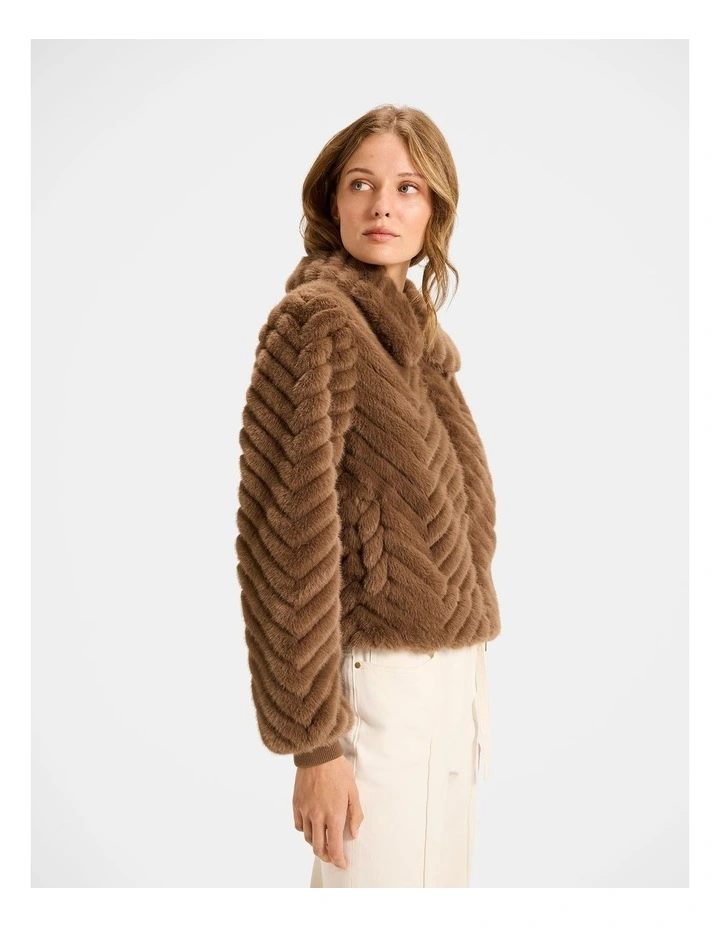 Susannah Jacket in Brown image 5