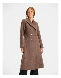 Bergman Check Coat
