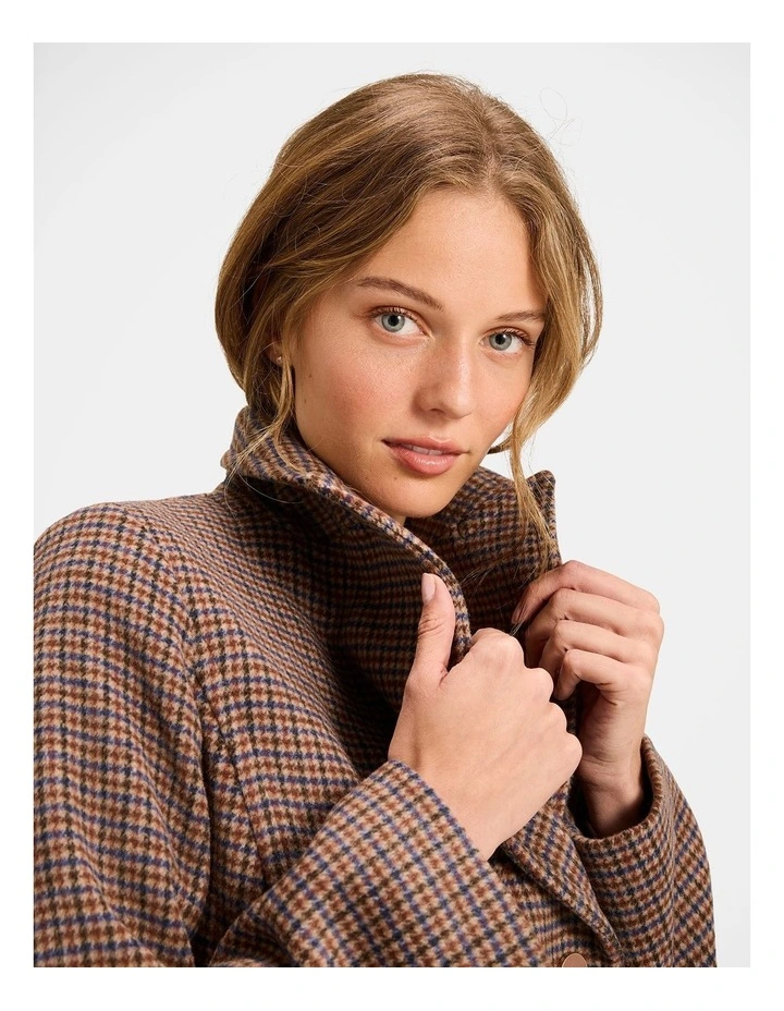 Bergman Check Coat image 2