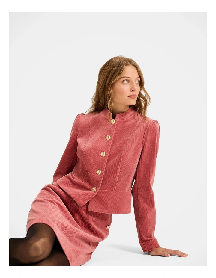 Carly Jacket in Rose image 3