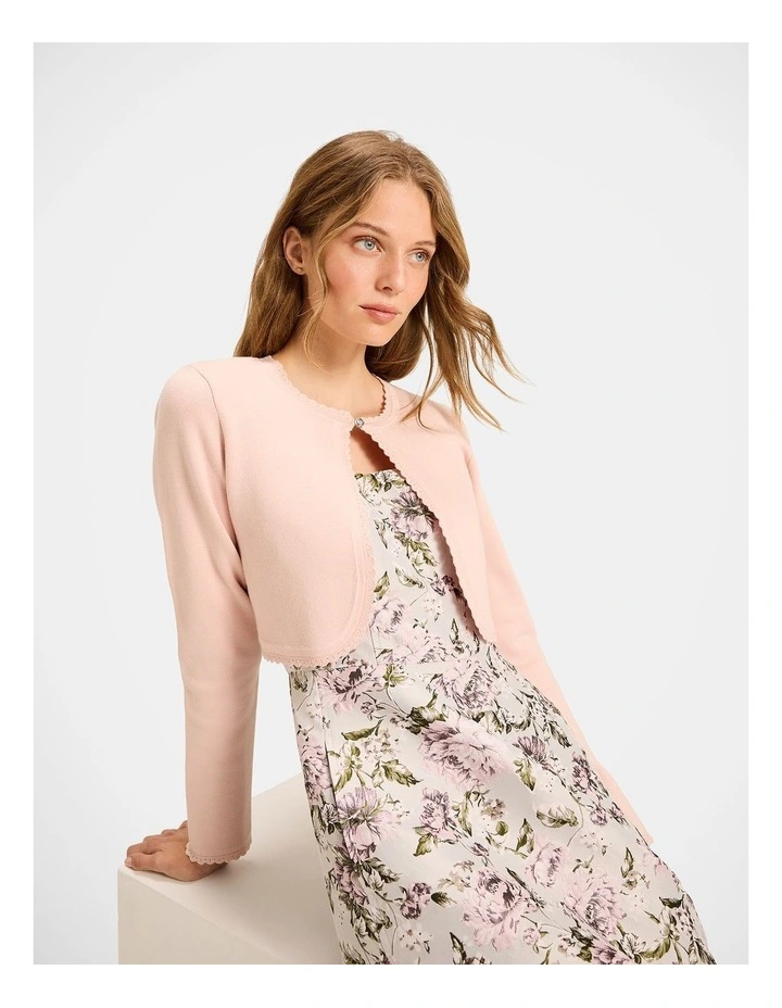 Allira Cardigan in Pink image 3