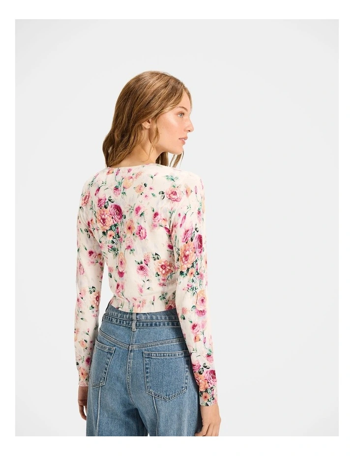 Aurora Cardigan in Ivory image 2