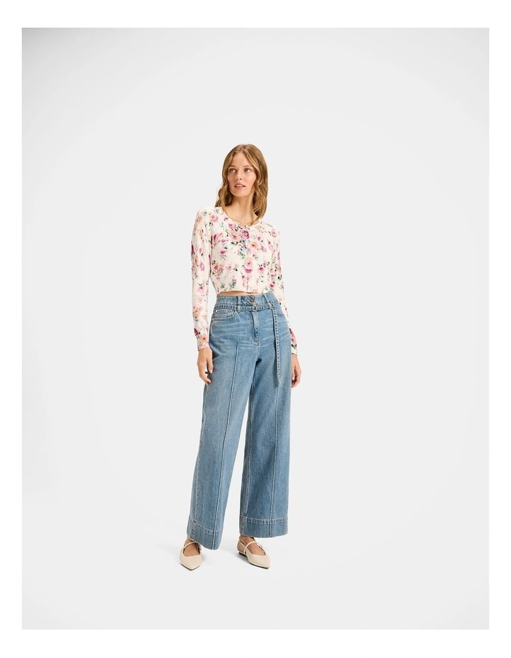 Aurora Cardigan in Ivory image 6