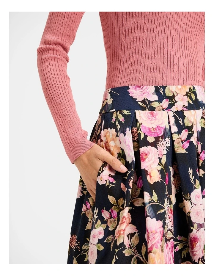 Aurora Skirt in Multi image 3