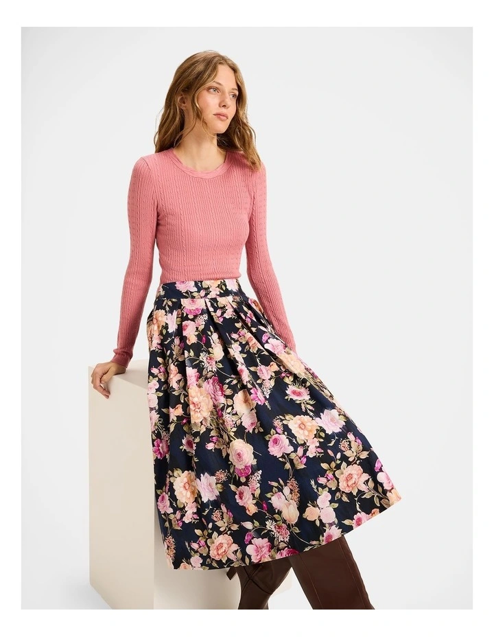 Aurora Skirt in Multi image 5