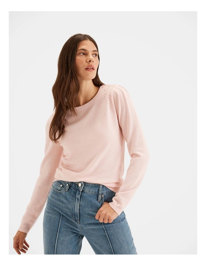 Ayr Jumper in Pink image 1