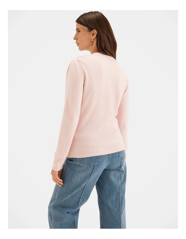 Ayr Jumper in Pink image 2