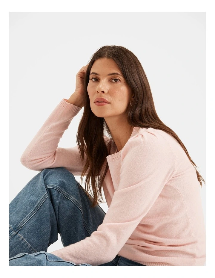 Ayr Jumper in Pink image 3