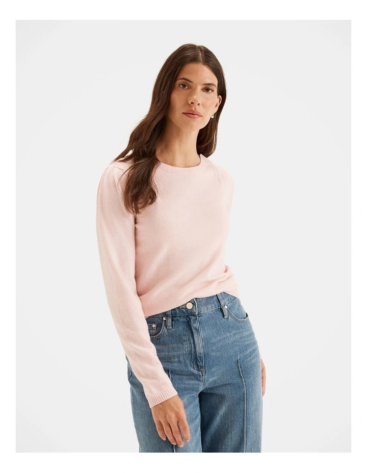 Ayr Jumper in Pink image 4