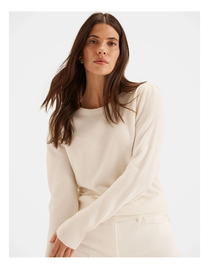 Ayr Jumper in Ivory image 1