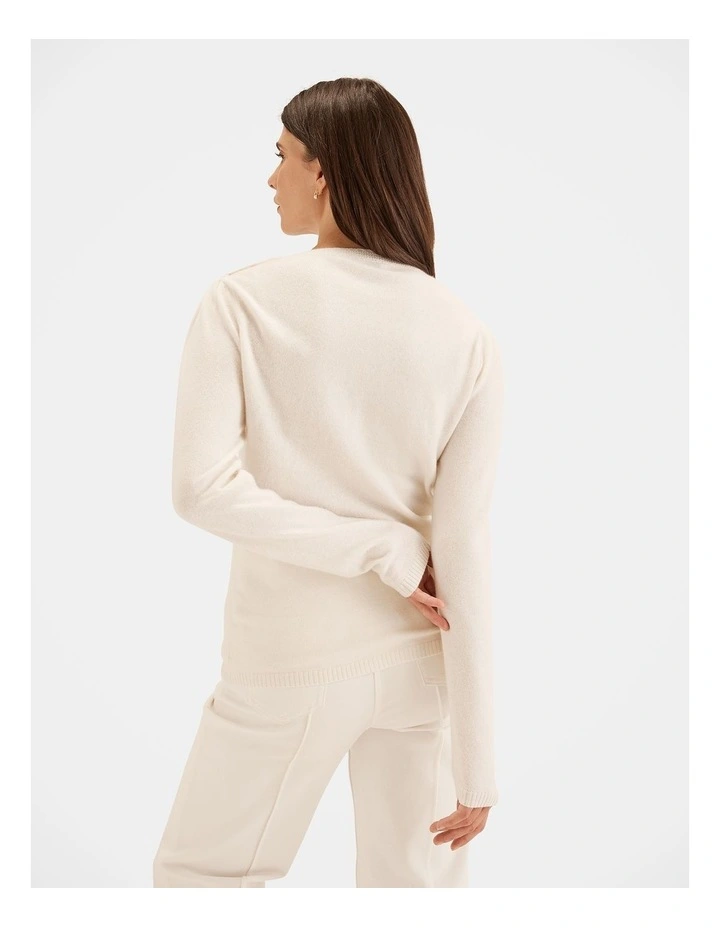 Ayr Jumper in Ivory image 2