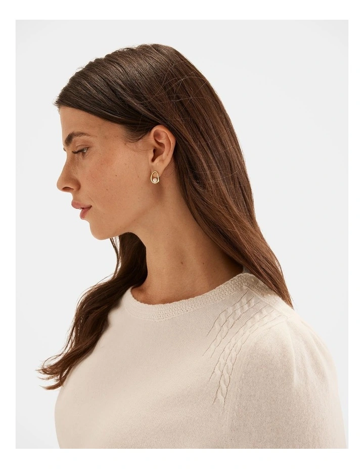 Ayr Jumper in Ivory image 3