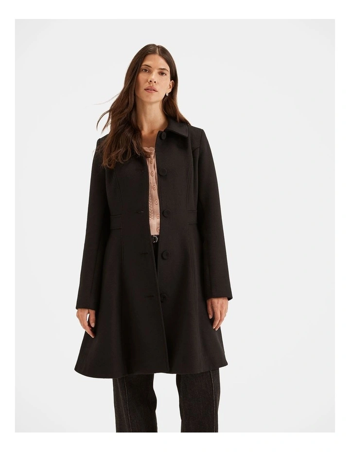 Coco Coat in Black image 1