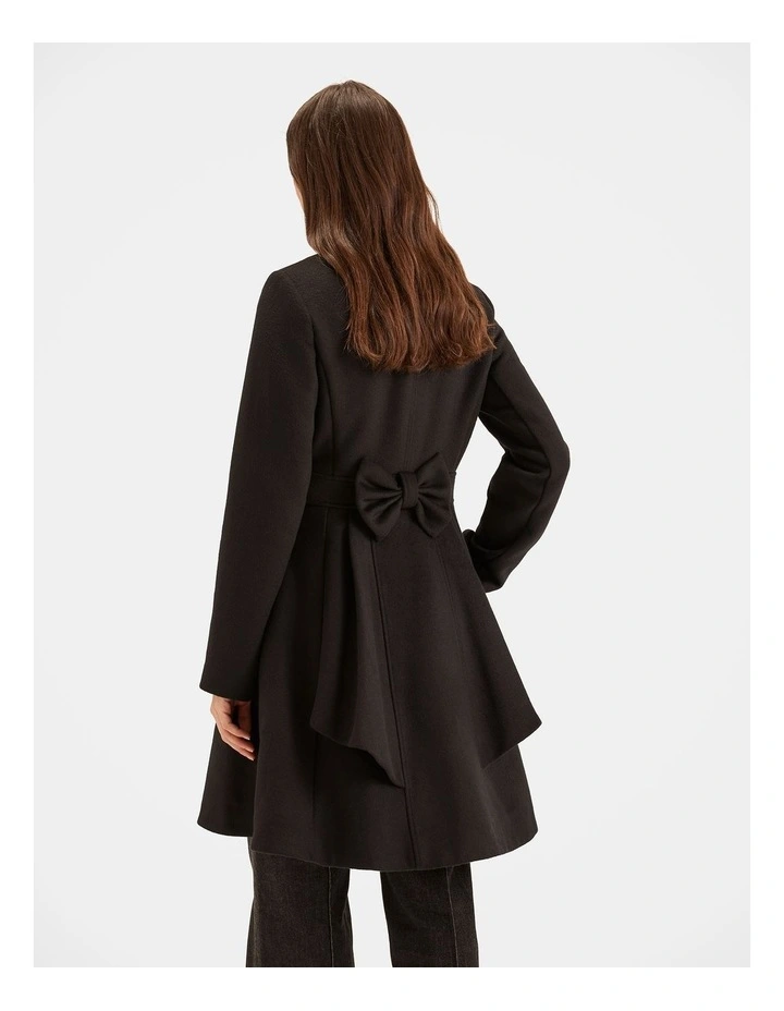 Coco Coat in Black image 2