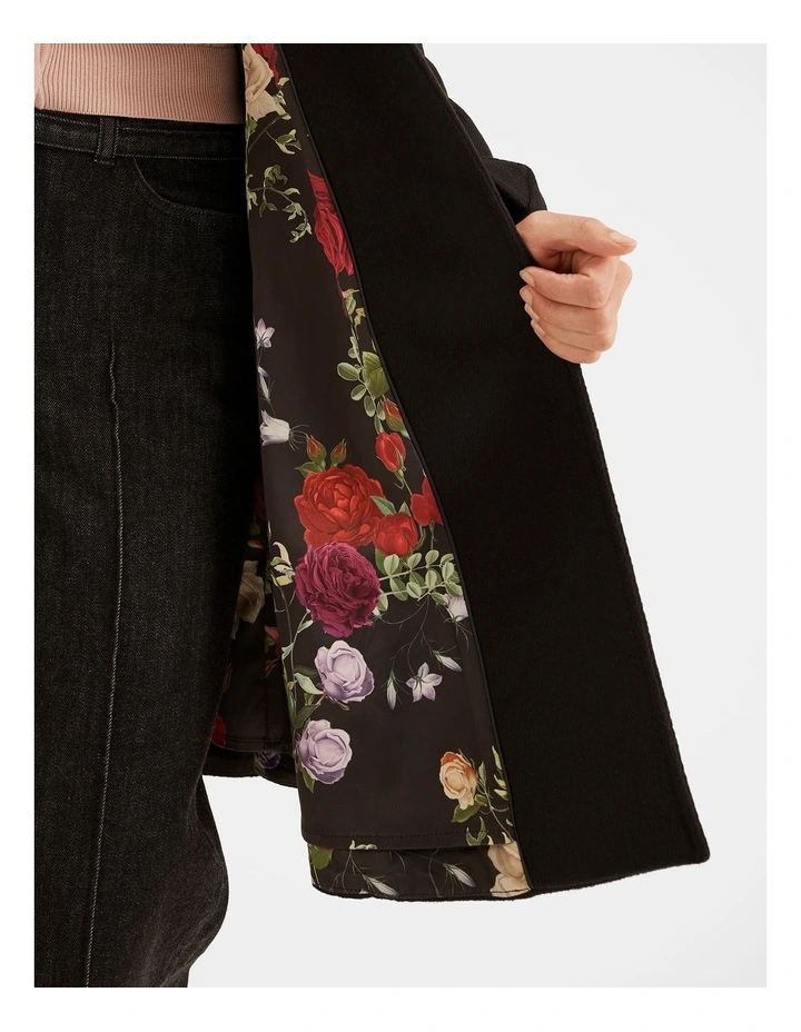 Coco Coat in Black image 3