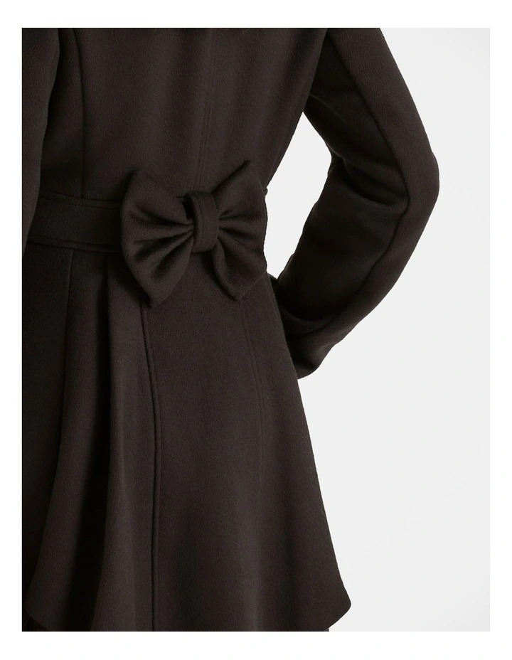 Coco Coat in Black image 4
