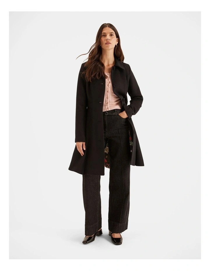 Coco Coat in Black image 5