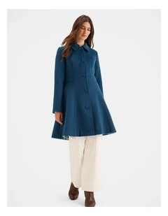 Coco Coat in Blue