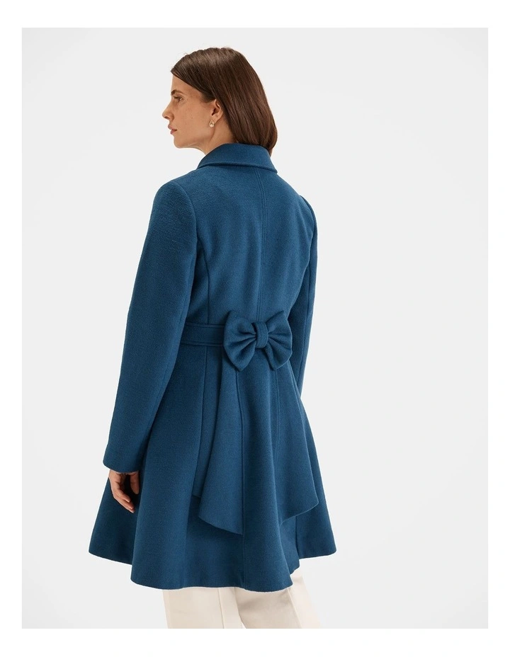 Coco Coat in Blue image 2