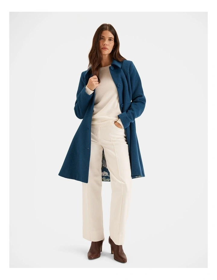 Coco Coat in Blue image 5